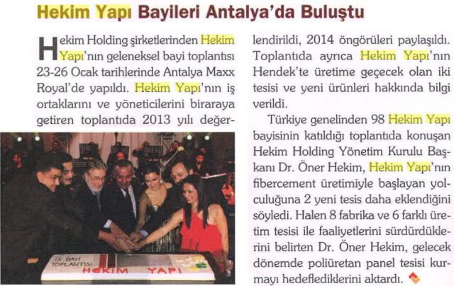 Çatı ve Cephe Magazine