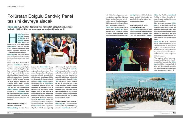 ST İnşaat Malzeme Magazine