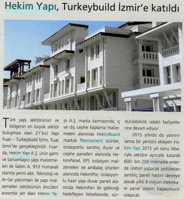 Dünya İnşaat Magazine