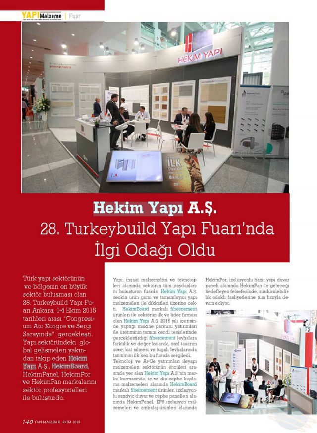 Yapı Malzeme Magazine