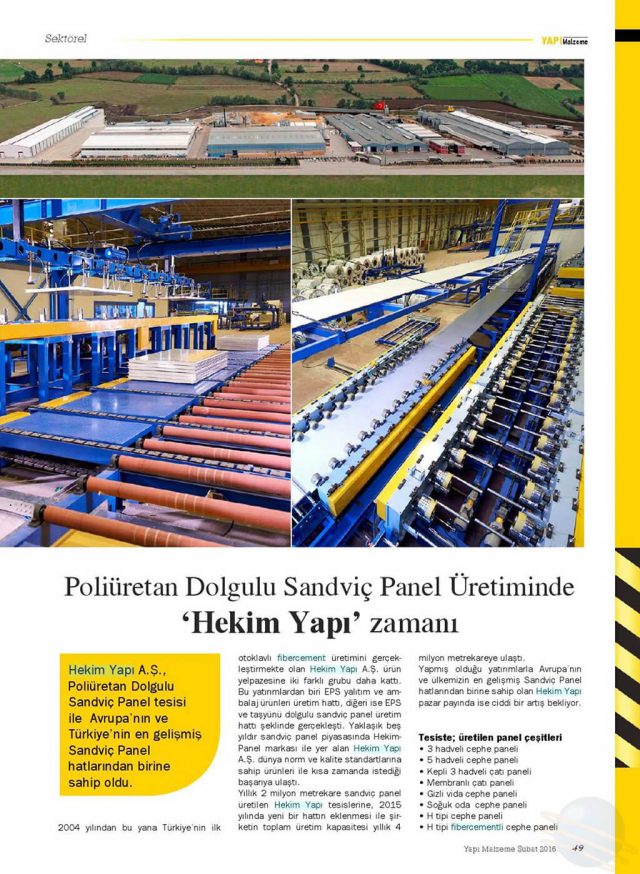 Yapı Malzeme Magazine