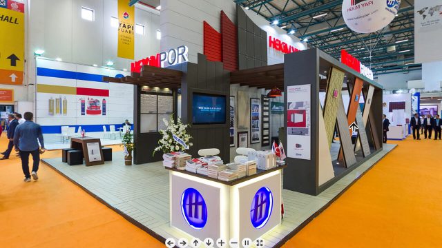 Our stand in 2017 Turkeybuild Istanbul Exhibiton