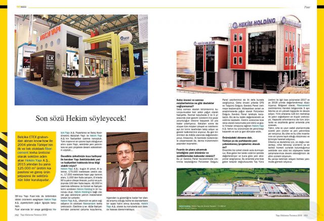 Yapı Malzeme Magazine