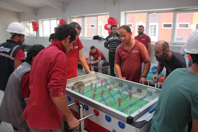 The 1st Ömer Hekim Hendek Table Tennis and Foosball Finals Held