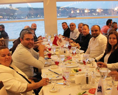 Traditional Fast-Breaking Dinner Held in Istanbul