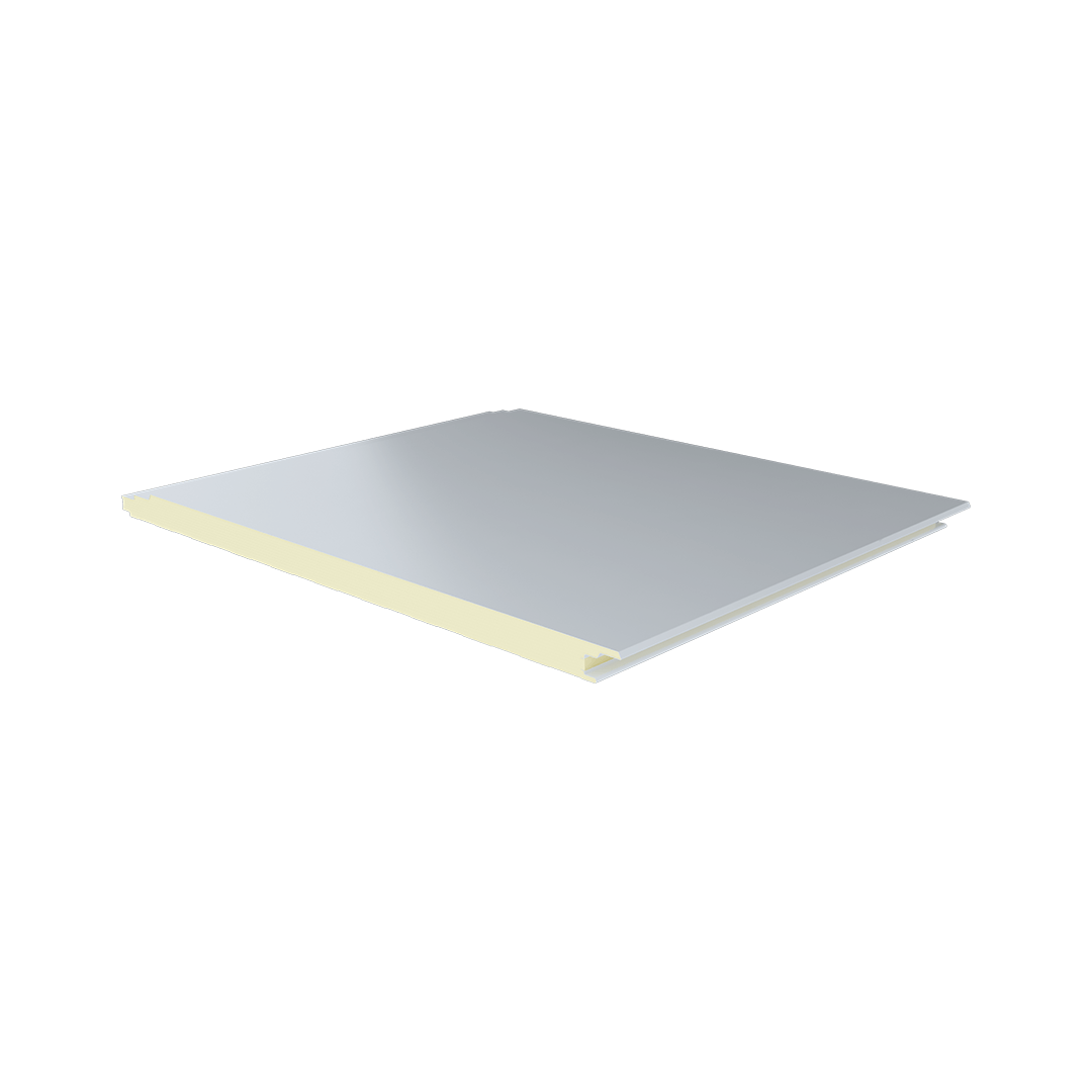 1 Rib Fluted Metal Sheet PIR Panel