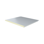 1 Rib Fluted Metal Sheet Polyurethane Panel