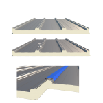 4 Ribbed Solar Cap Sheet-Polyurethane-Sheet Panel